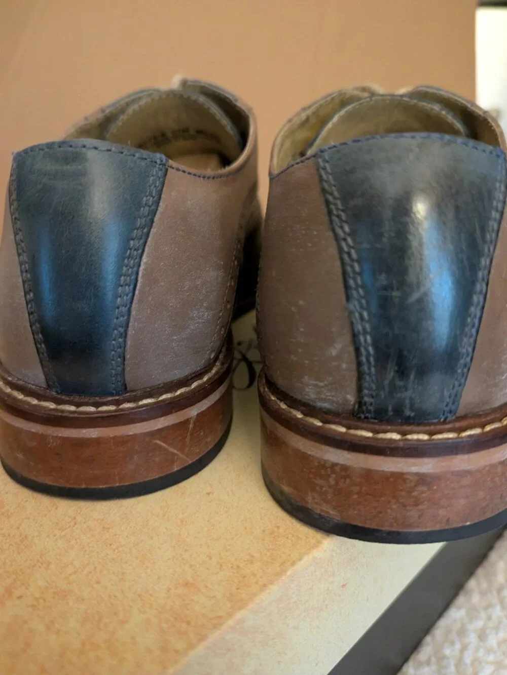 Gergio Brutini Men's Two Tone Shoes Size 11